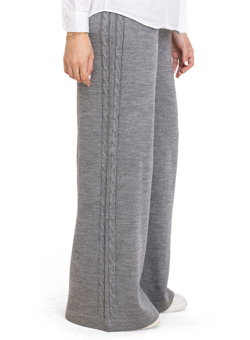 Silver Plexus Knit Pant - Khotwh